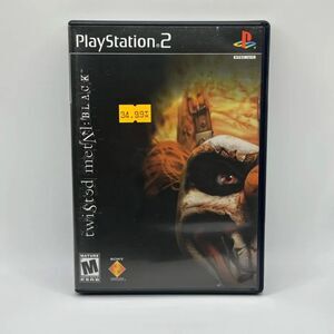 Twisted Metal Black ( Sony PlayStation 2 PS2 ) 100% CIB MINT REG CARD